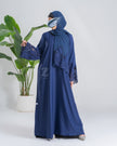 Navy Lace Radiance Abaya
