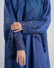 Navy Lace Radiance Abaya