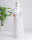 White Dew Abaya