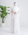 White Dew Abaya