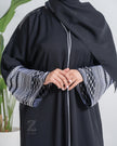 Monochrome Cuff Abaya