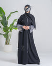 Monochrome Cuff Abaya