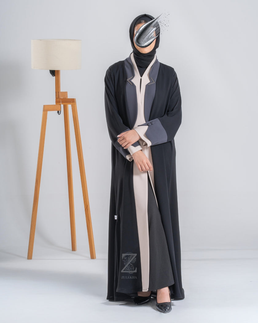 Monochrome Panel Coat