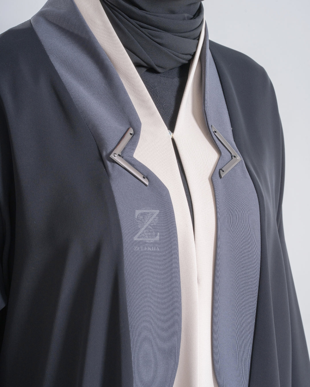 Monochrome Panel Coat