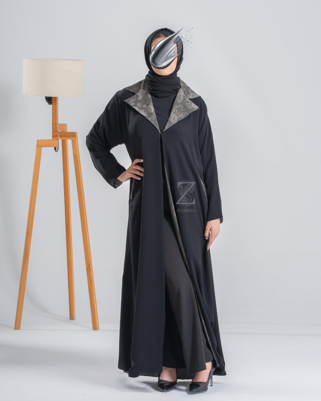 Slate Bloom Formal Coat