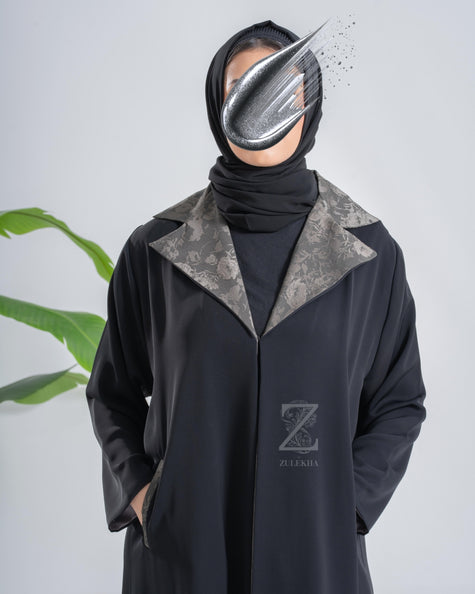 Slate Bloom Formal Coat