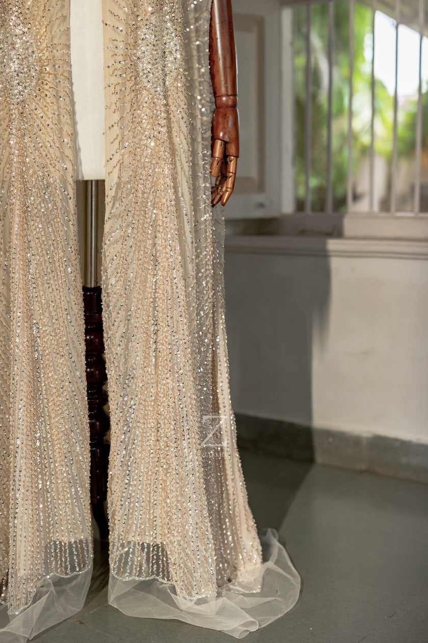 Whispered Glow Buttoned Cape